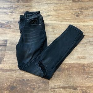 Full length Risen Black Skinny Jeans